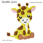 Stickmotiv Giraffe Jumi