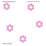 Stickmotiv Sommerblumen für Pony