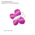 Stickmotiv Schmetterling passend zu 9 Schmetterlingen