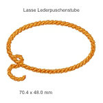 Stickmotiv Lasso Lederpuschenstube