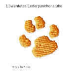 Stickmotiv Löwentatze