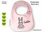 Preview: Plotterdatei Hase sitzt Beispiel Lätchen