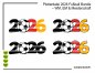 Preview: Plotterdatei 2026 Fußball Bundle – WM, EM & Meisterschaft (Vorschaubild)