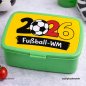 Preview: Plotterdatei 2026 Fußball WM Design auf eine Brotdose