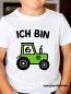 Preview: Plotterdatei Traktor Geburtstag auf einem T-Shirt