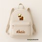 Preview: Kinderrucksack mit personalisiertem Pony Plotterdatei