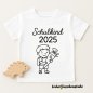 Preview: Plotterdatei Schulkind Junge Shirt