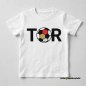 Preview: Plotterdatei Tor Deutschlandfussball Design auf einen weißen T-shirt
