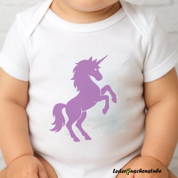 Plotterdatei Einhorn Geburtstag Design am Body