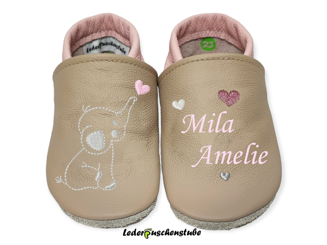Amazon Babyschuhe Mit Namen Lederpuschen Sterntaler Babyschuhe