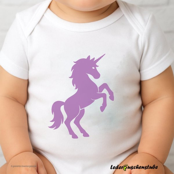 Plotterdatei Einhorn Geburtstag Design am Body (Ki generiert)